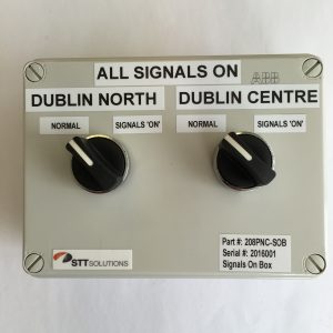 signals on box