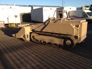 Mine Flail Painted army vehicle